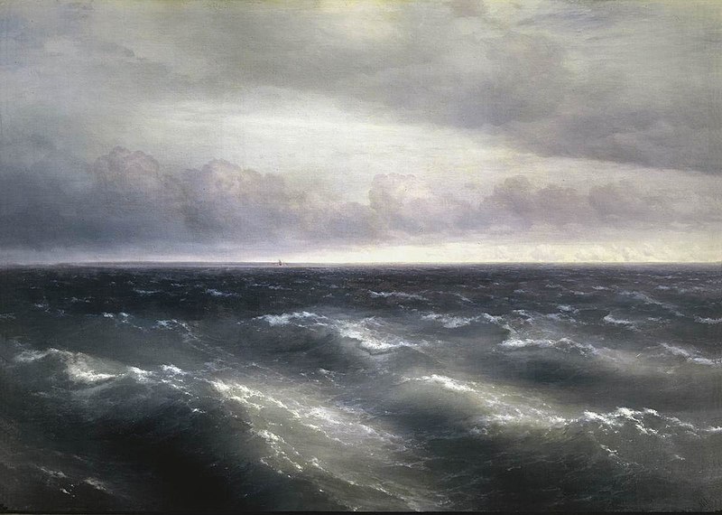 Айвазовский. Чёрное море (1881) 