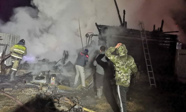 В Башкирии произошел пожар в доме престарелых. Погибли 11 человек