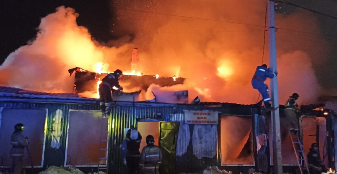 В Кемерове сгорел частный дом престарелых. Погибли 22 человека