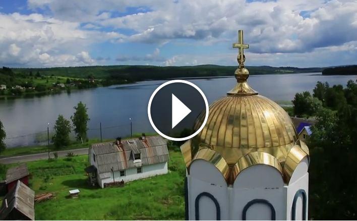 Видео про церковь. Спасская губа Карелия. Спасская губа. Село Спасская губа.